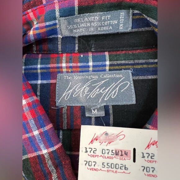 Vintage Lord & Taylor Kensington Collection Plaid Shirt - Picture 3 of 6